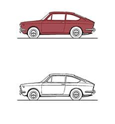 Fiat 850 spare parts webshop FD Ricambi
