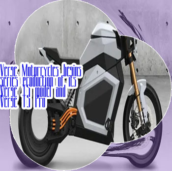 Verge ts electric motorcycle
